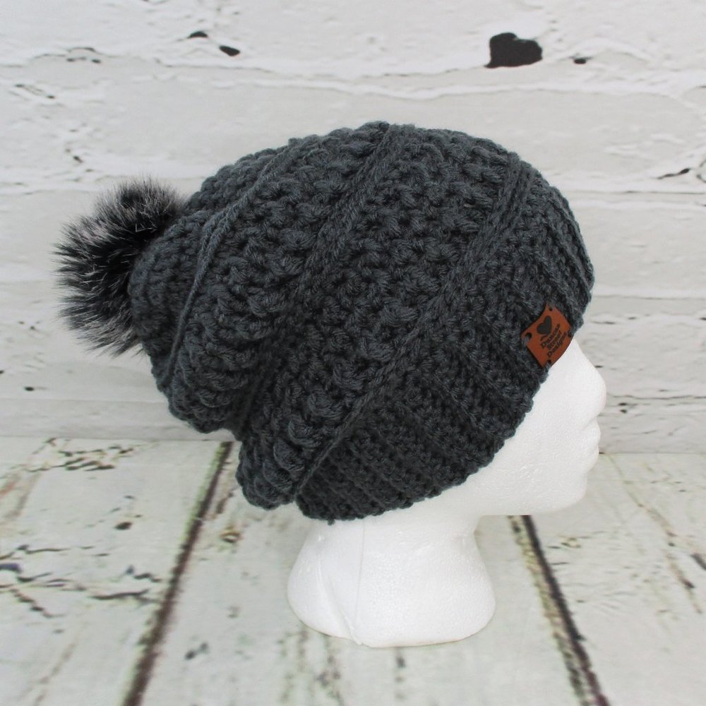 Duncan Street Designs Grand Canyon Crocheted Beanie - Picture 2 of 6